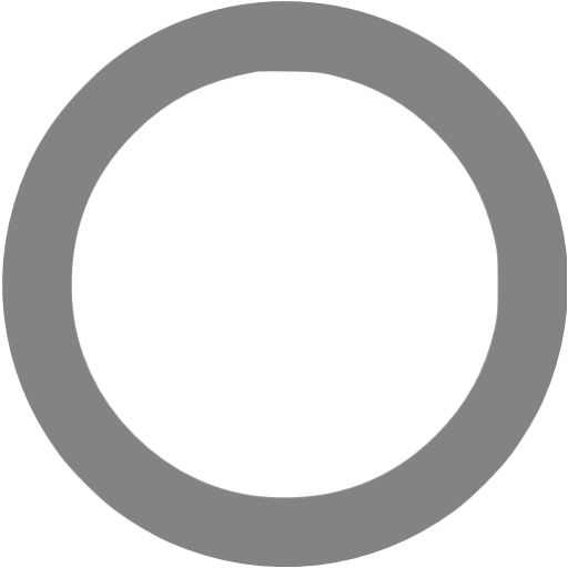 Gray circle outline icon - Free gray shape icons