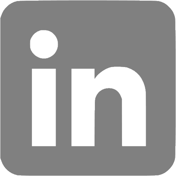 Gray Linkedin 3 Icon Free Gray Site Logo Icons