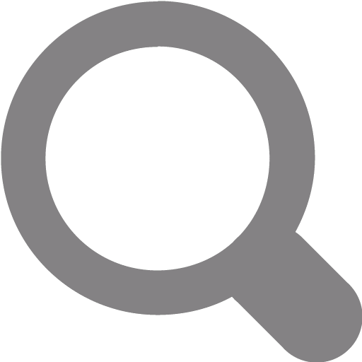 Gray magnifying glass 3 icon - Free gray magnifying glass icons