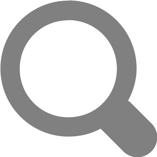 Gray magnifying glass 3 icon - Free gray magnifying glass icons