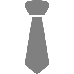 Gray tie icon - Free gray tie icons