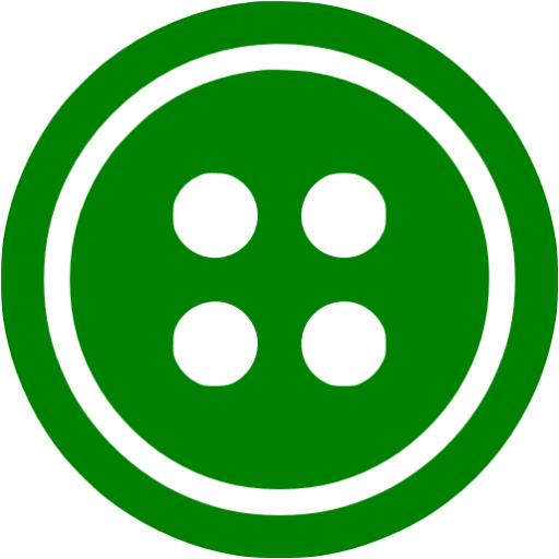 Green button icon - Free green button icons