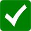 Green check mark 8 icon - Free green check mark icons