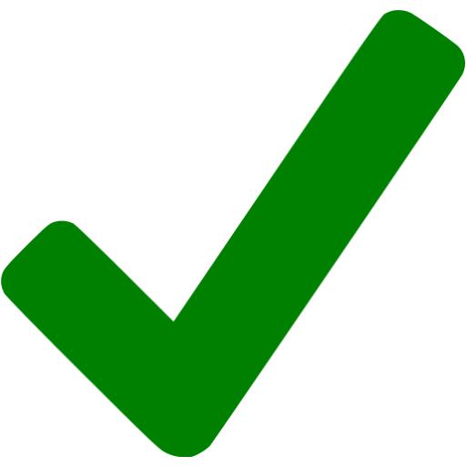 Green Checkmark Icon Free Green Check Mark Icons