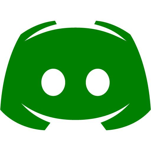 Green discord 2 icon - Free green site logo icons