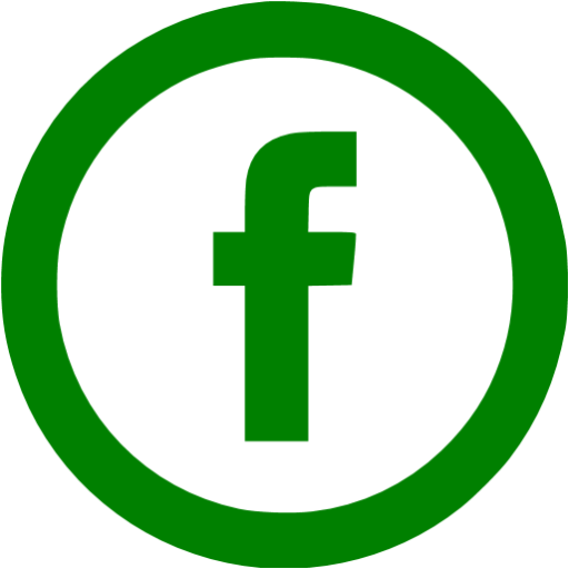 Green facebook 5 icon - Free green social icons