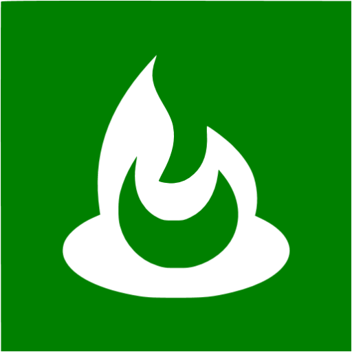 Green feedburner 2 icon - Free green site logo icons