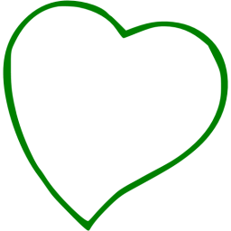 Green heart 67 icon - Free green heart icons