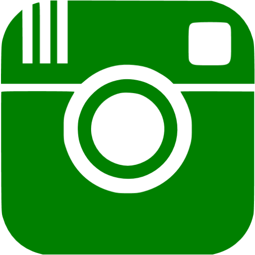 Green Instagram Icon Free Green Social Icons