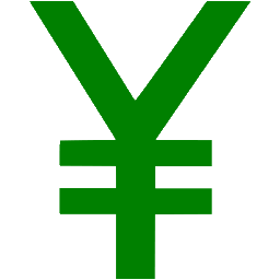 Green Japanese Yen Icon Free Green Currency Icons