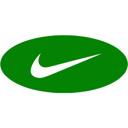 Green deals nike logo