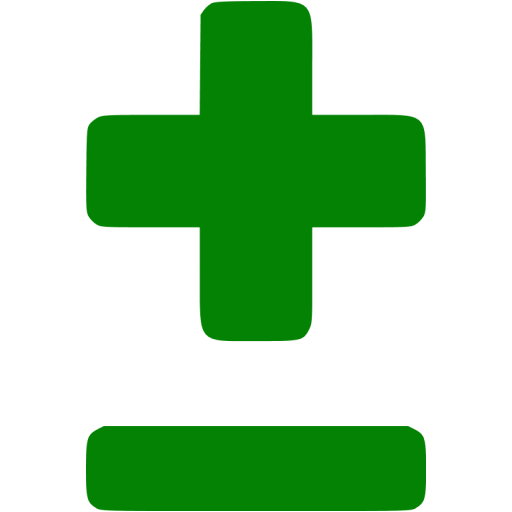 Минус под плюсом. Знак плюс-минус. Знак плюс зеленый. Зеленый минус. Зеленые знак плюс и минус.