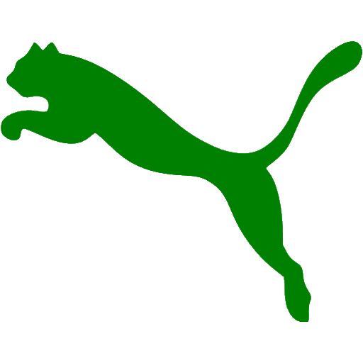 Green puma 2 icon Free green site logo icons