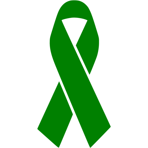 Green ribbon 4 icon - Free green ribbon icons