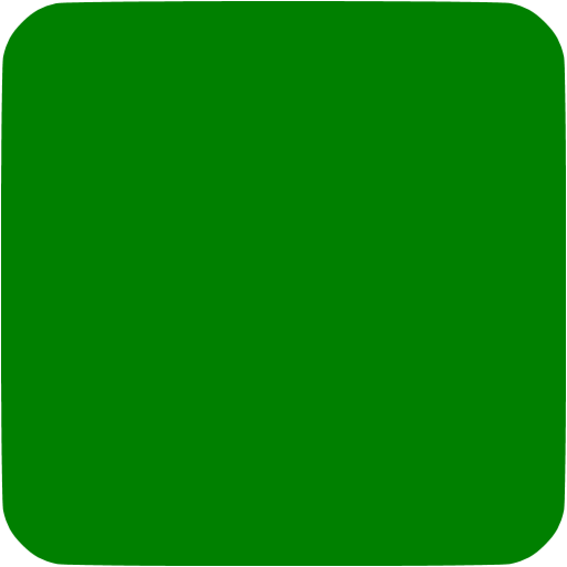 Green Square Rounded Icon Free Green Shape Icons
