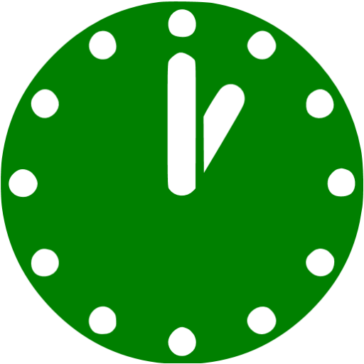 Green 13 icon - Free green time