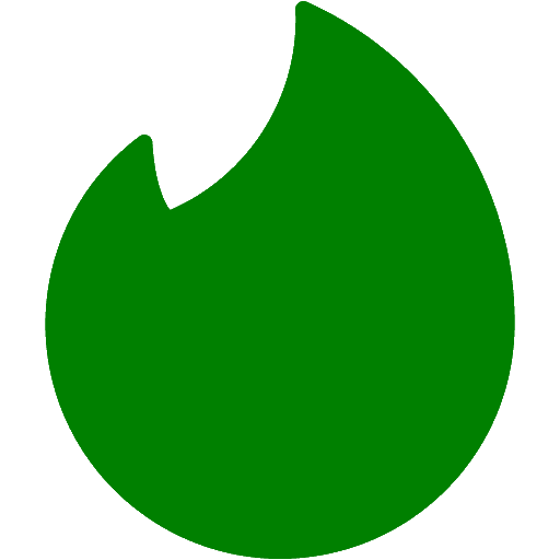 Green Tinder Icon Free Green Social Icons