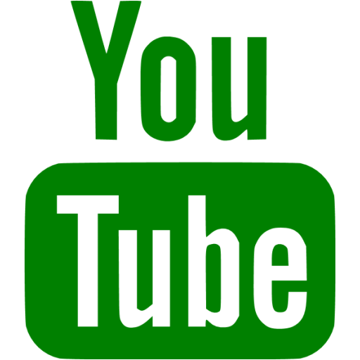 Green Youtube Icon Free Green Site Logo Icons
