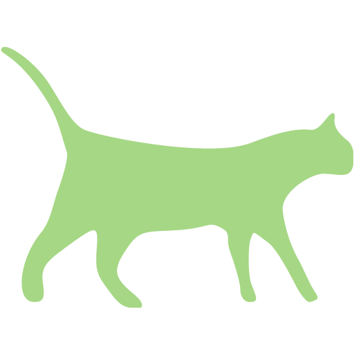 Guacamole green cat icon - Free guacamole green animal icons