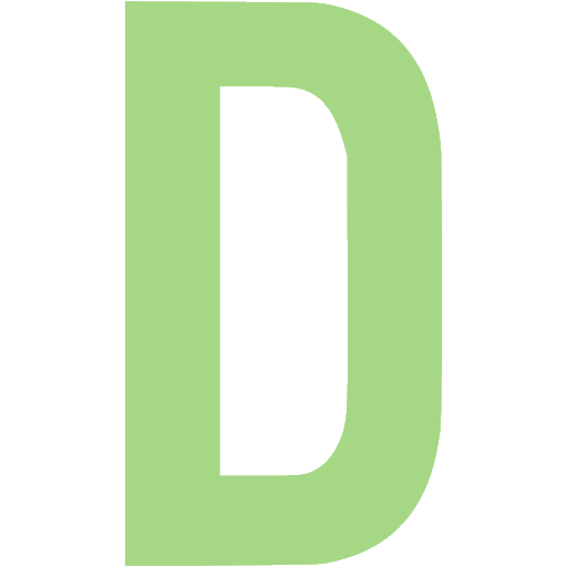 Guacamole green letter d icon - Free guacamole green letter icons