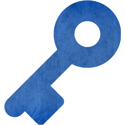 Blue key