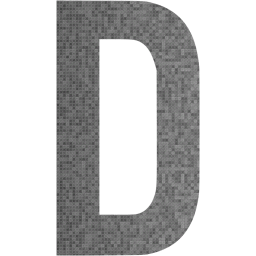 Custom color letter d icon - Free letter icons