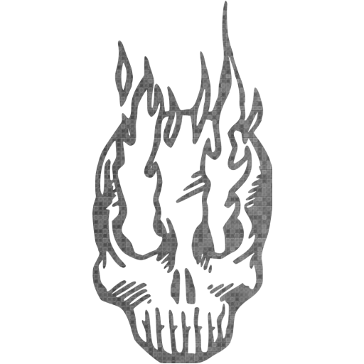 Custom color skull 17 icon - Free skull icons
