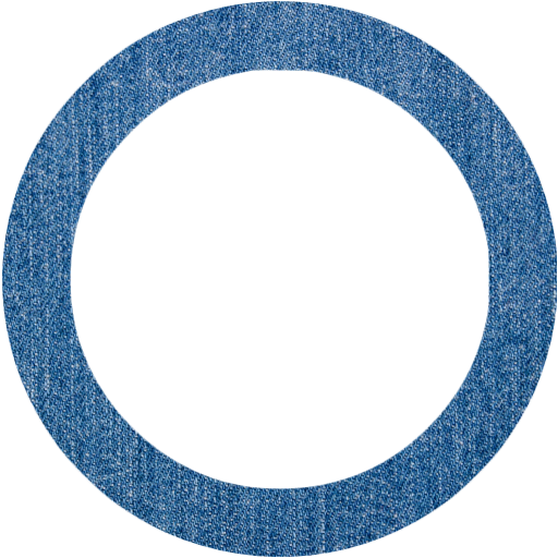 Pretentieloos plank Componist Denim jeans circle outline icon - Free denim jeans shape icons - Denim  jeans icon set