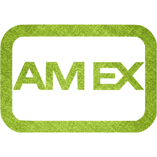 Green fabric amex icon - Free green fabric amex icons - Green fabric