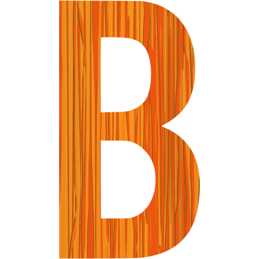 Sketchy orange letter b icon - Free sketchy orange letter icons ...