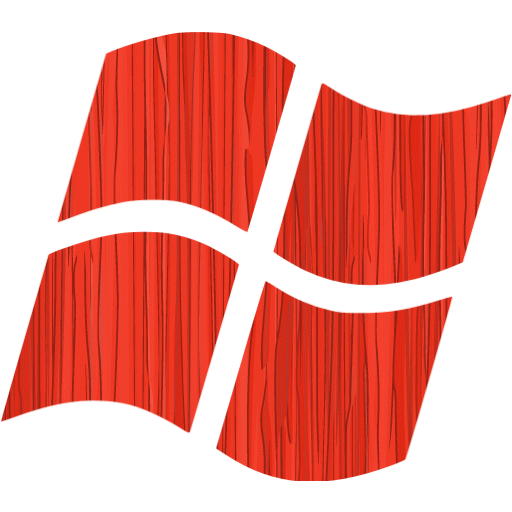 Sketchy red os windows icon - Free sketchy red operating system icons ...