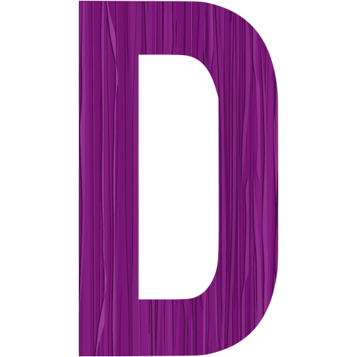 Sketchy violet letter d icon - Free sketchy violet letter icons ...