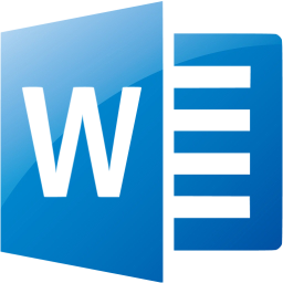 Web 2 blue microsoft word icon - Free web 2 blue office icons - Web 2 ...