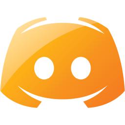 Web 2 orange discord 2 icon - Free web 2 orange site logo icons - Web 2