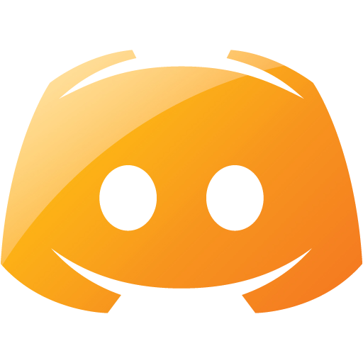 Web 2 orange discord 2 icon - Free web 2 orange site logo icons - Web 2 ...