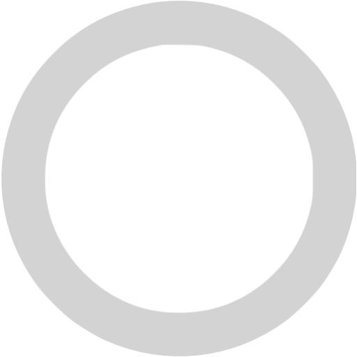 Light gray circle outline icon - Free light gray shape icons