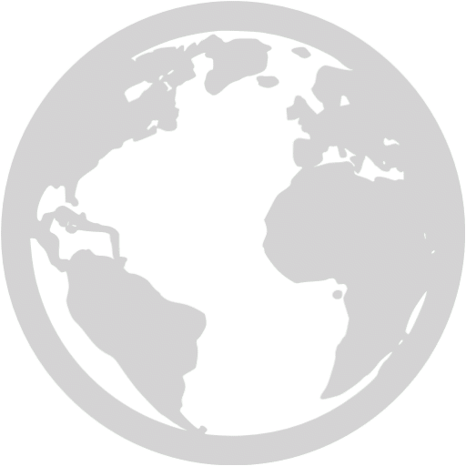 Light gray globe 2 icon - Free light gray globe icons