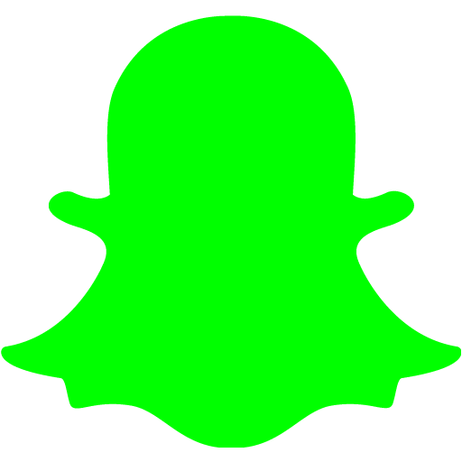 Lime snapchat 2 icon - Free lime social icons