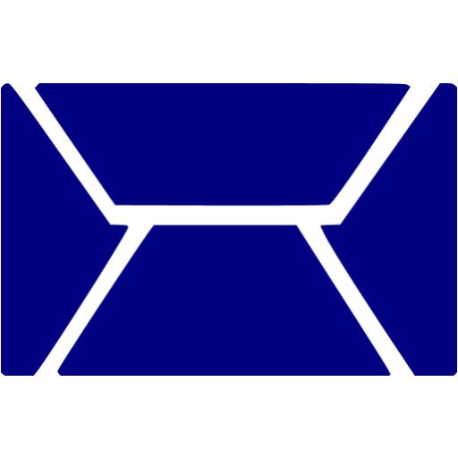Navy Blue Email 11 Icon Free Navy Blue Email Icons