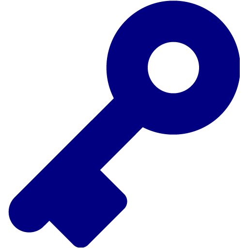 Blue key