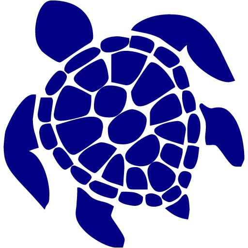 Navy blue turtle icon - Free navy blue turtle icons