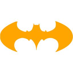 batman orange chrome pop