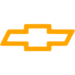Orange chevrolet icon - Free orange car logo icons