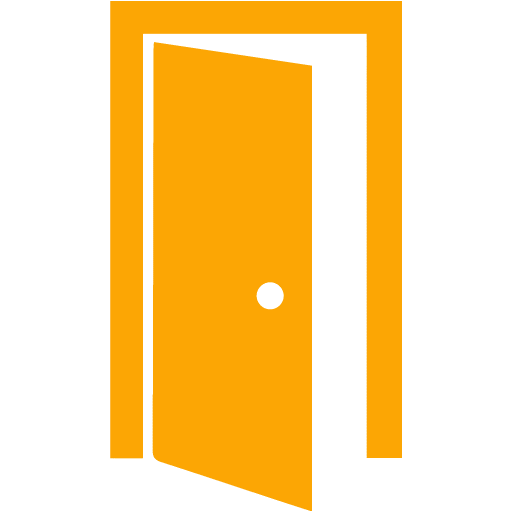 Orange Door 9 Icon Free Orange Door Icons