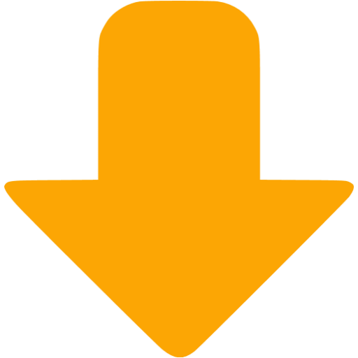 orange down arrow