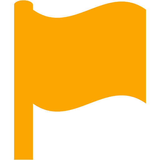 Orange Flag Icon Free Orange Flag Icons