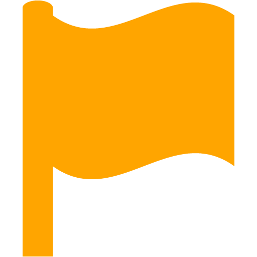 Orange Flag Icon Free Orange Flag Icons
