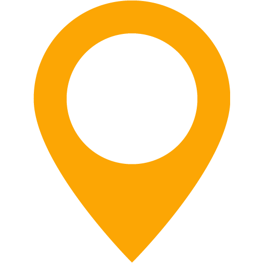 exit Travel agency Harbor Orange map marker 2 icon - Free orange map icons