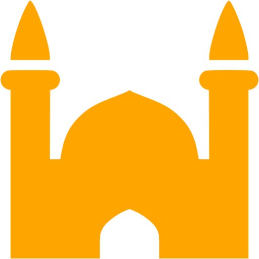 Orange Mosque Icon Free Orange Civilization Icons