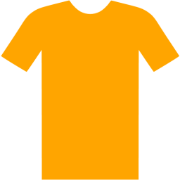 Orange t deals shirt clipart